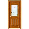 Porte en bois en acier JKD-X05(J) avec verre de Chine marque KKJ